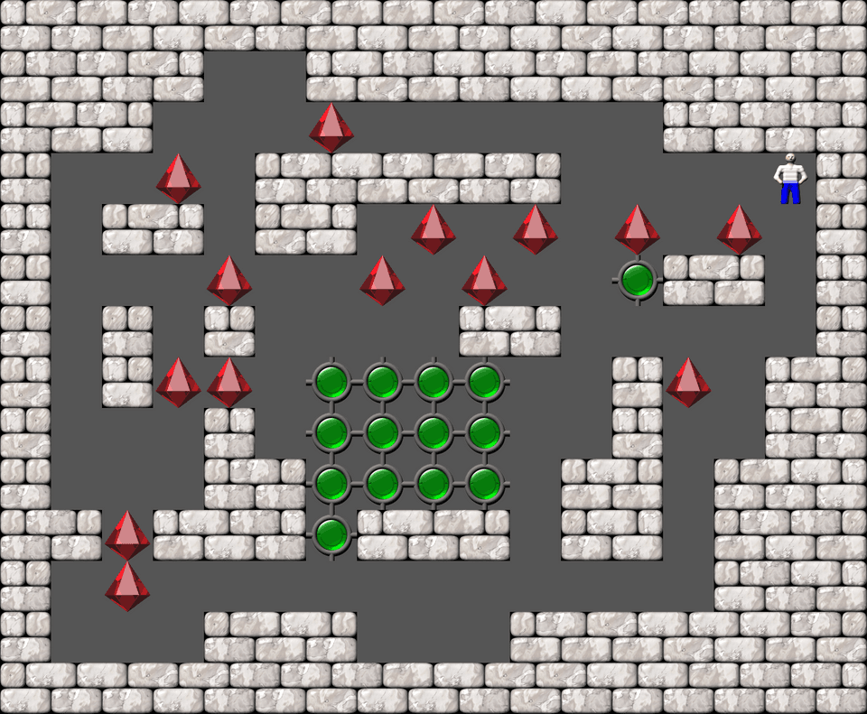 Sokoban Bugs509 collection level 313